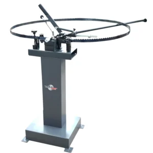 Trak-Met RPT-60 kézi szalagfűrész lap hajtogató gép