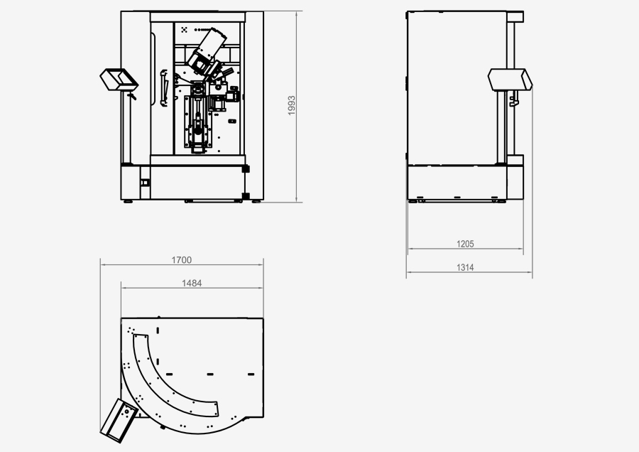NEVA NBS 800 CNC körfűrészlap élező gép 5 Nobara Gép – NEVA NBS 800 CNC automata körfűrészlap élező berendezés